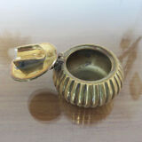 Brass pocket ashtray 60s 70s