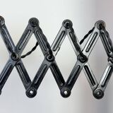 Black Industrial Bauhaus Scissor Wall Lamp from Kaiser Idell, 1930s