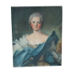 Portrait huile sur toile