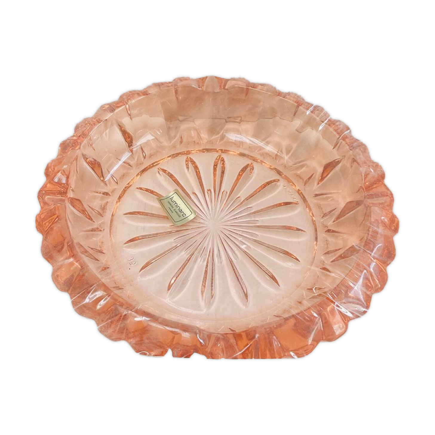 Vide-poches cristal vintage