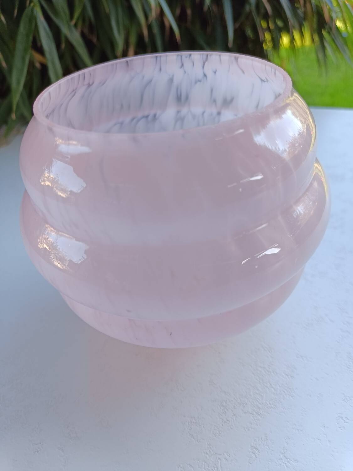 Clichy glass opaline globe