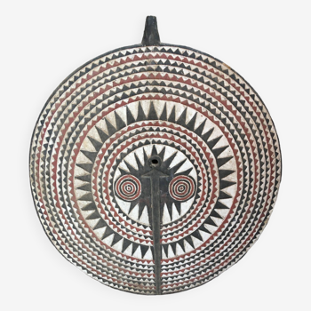 African sun mask bwa mossi burkina faso