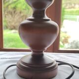 Wooden table lamp