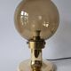 Very Rare Midcentury Large Table Brass Lamp, Switzerland, 1970s