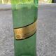 Italian Art Deco Elephant Floor Lamp in Green Glass 142cm