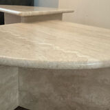 Travertine coffee table from the 70s-80s