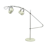 Vintage white Sorrento floorlamp by Copini & Posthuma for Gepo, Netherlands 1970s