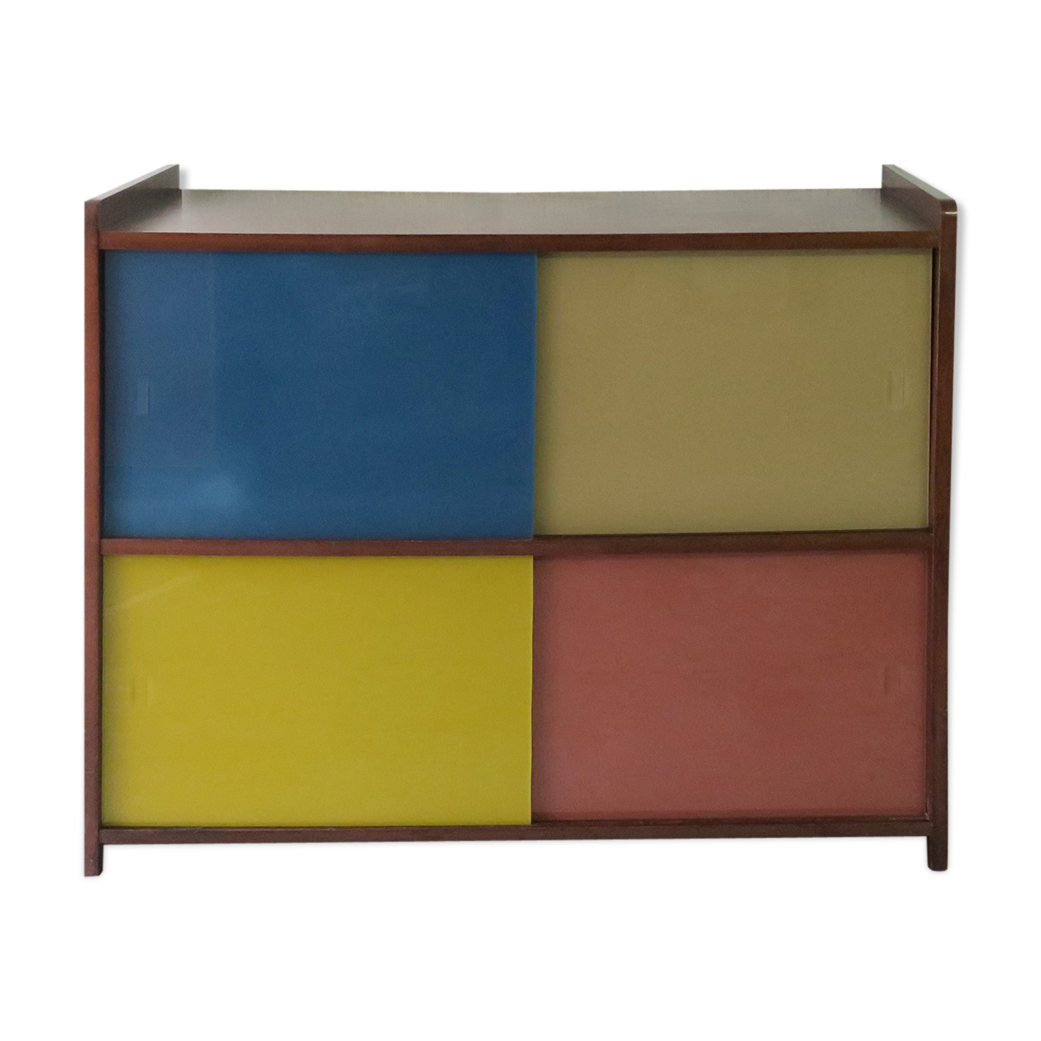 Vintage modernist library from the 60s