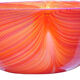 Veart Venice Italy vase "piumato" mezza filigrana design Mario Ticcò years '83
