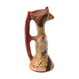Berber Kabyle pottery with terracotta handle, 70s
