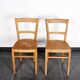 Pair of authentic fischel bistro chairs