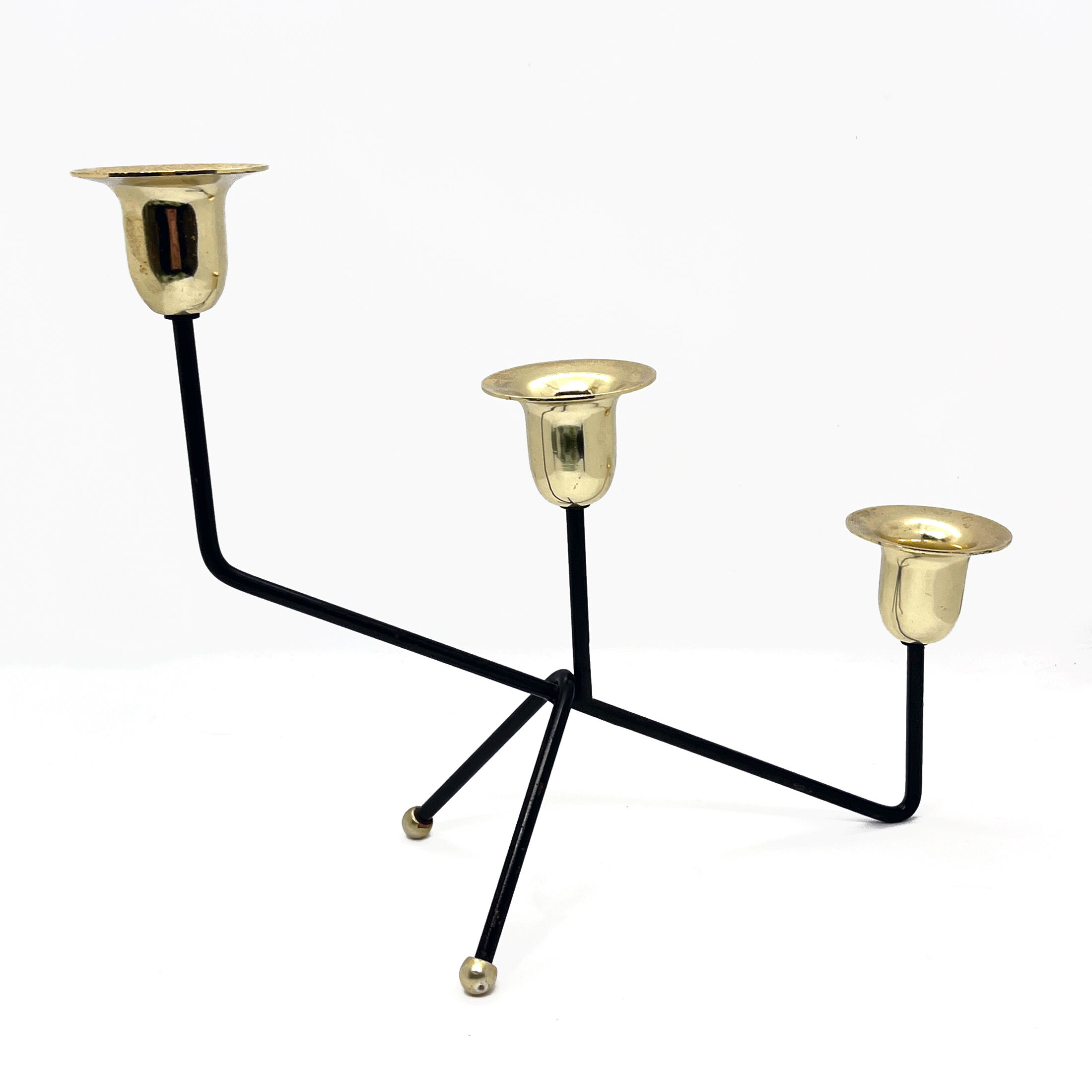 Minimalist table candlestick, belgium, 1970s