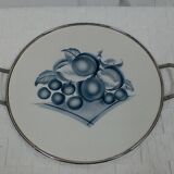 Plat de service , art déco , vintage .
