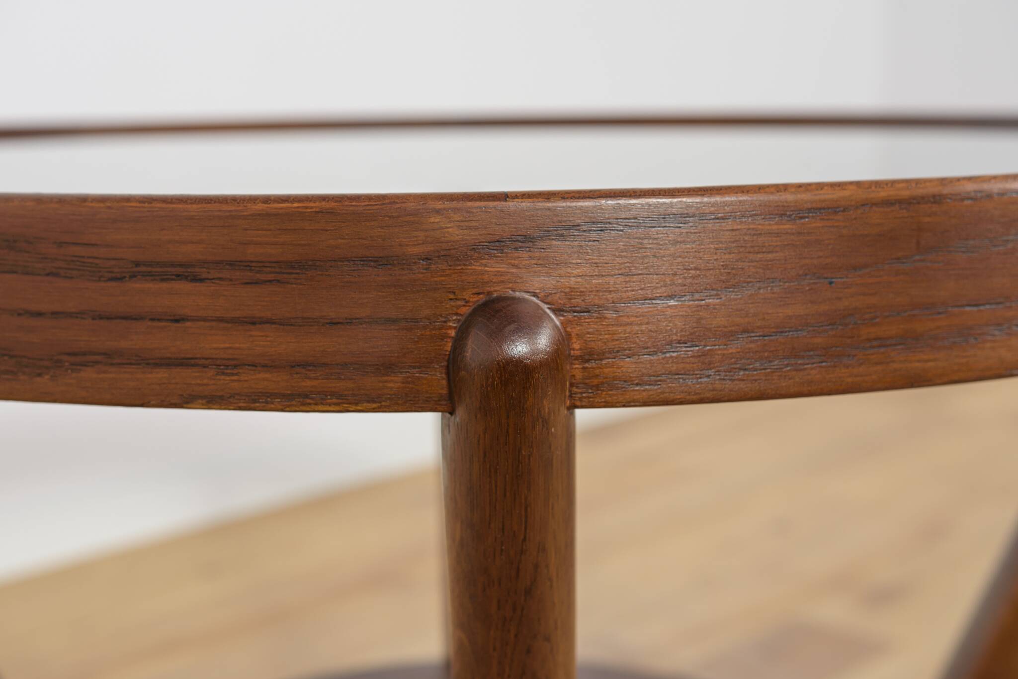Oak & Glass Coffee Table by Karel Kozelka & Antonin Kropacek for Interior