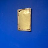 Old brass frame