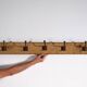 Antique solid wood coat rack (c.1920) #45