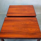 Scandinavian rosewood side tables from Alberts Tibro, 1970s, Set of 2