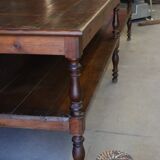Oak draper's table