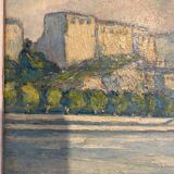 Tableau ancien, Marine signée , années 50/60