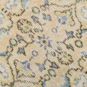 5x9 Vintage Persian Pale Yellow Rug, Rugs For Living  Room Carpet, 169x271