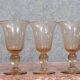 Biot: set of 10 vintage bubble glass glasses circa 1950-1970