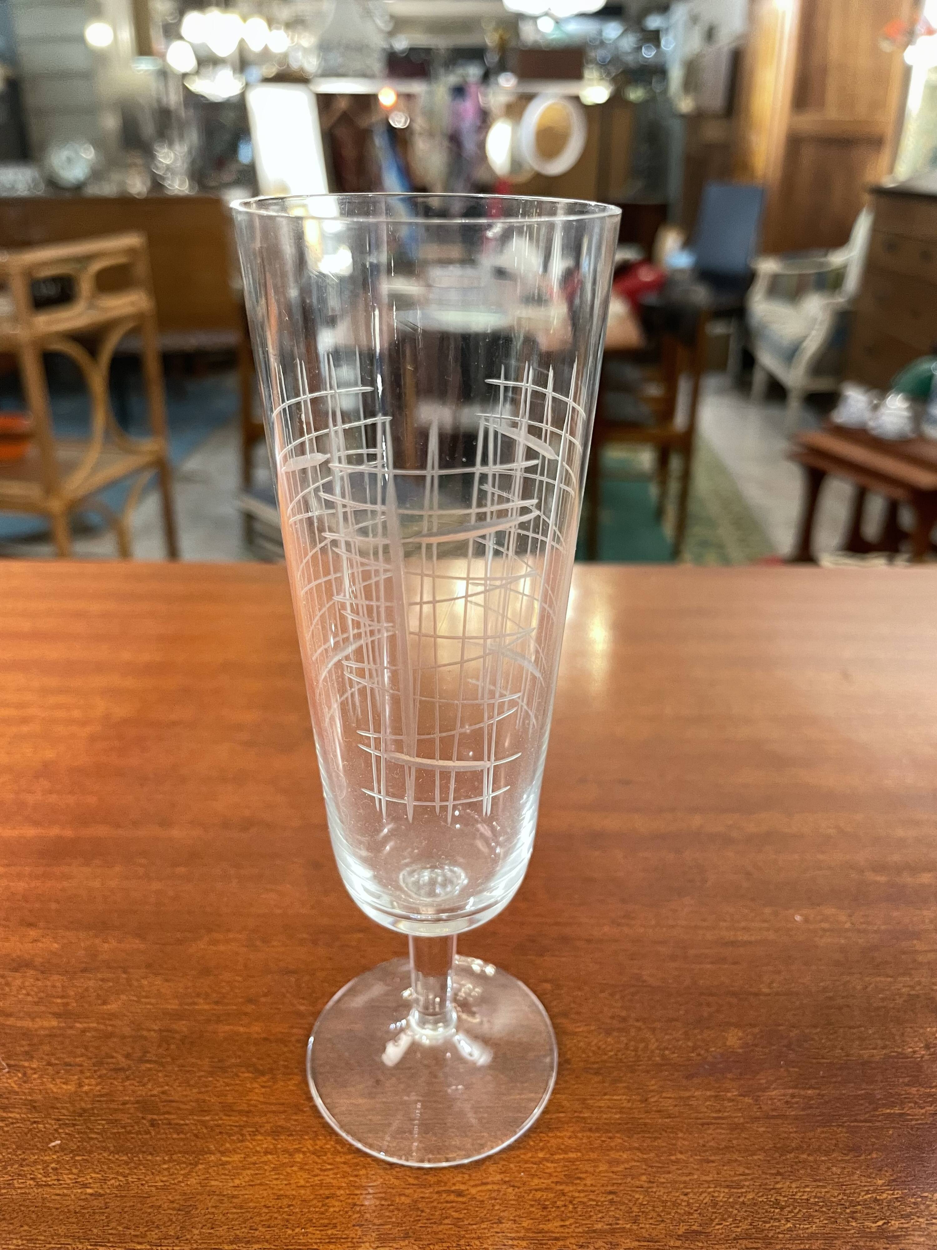 Set of 50 sheared glasses