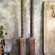 Pair of decorative columns