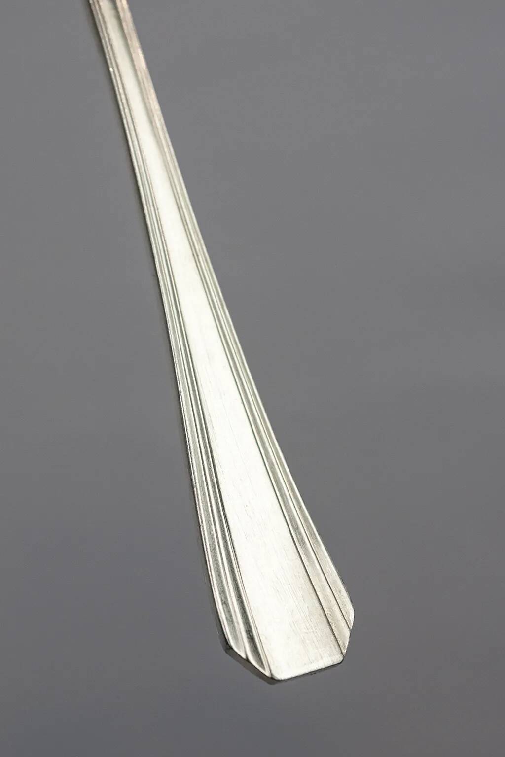 Christofle – 12 cake forks, Boréal model with original box