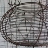 Wire basket salad eggs handle decorations