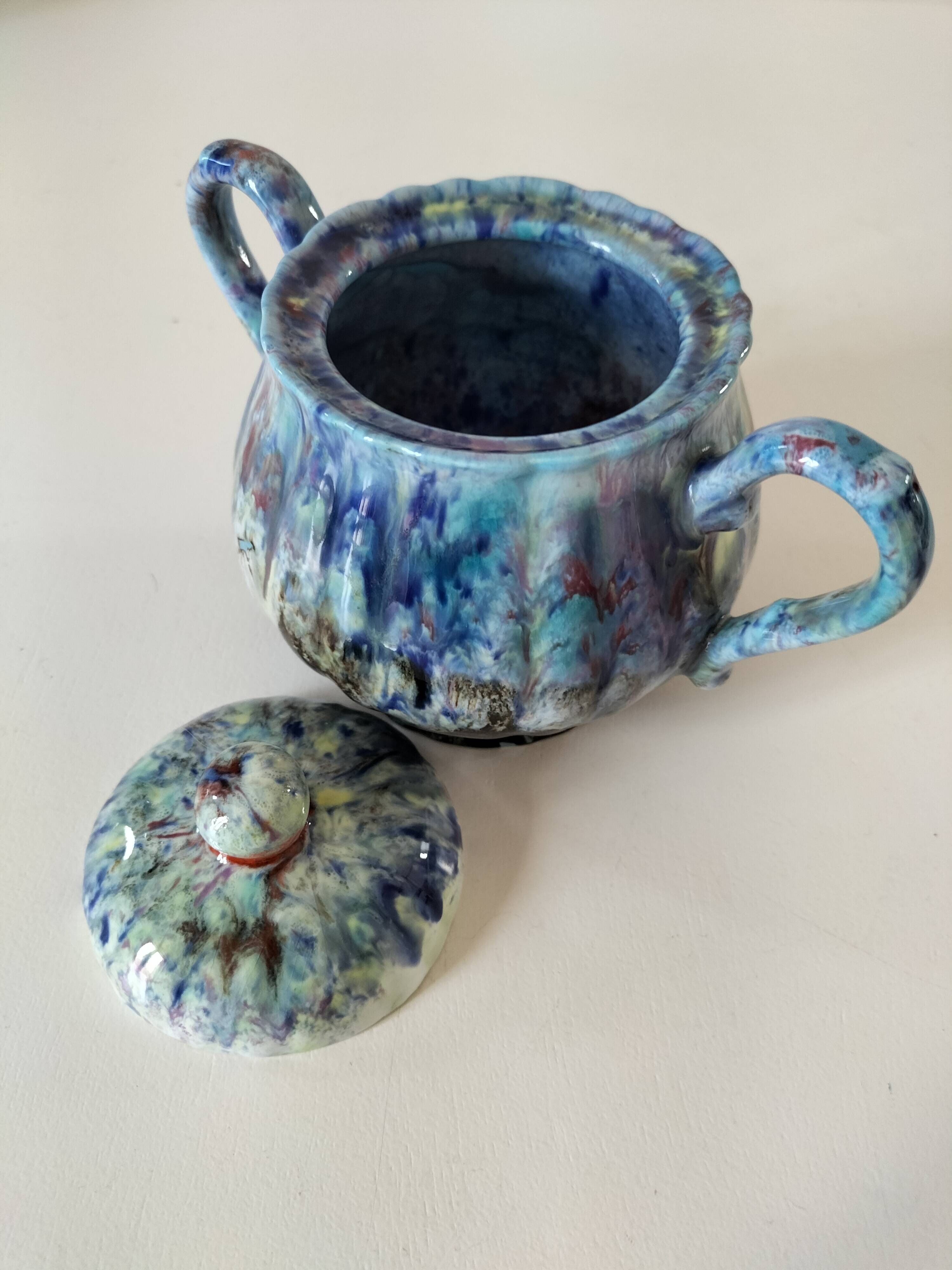 Sugar bowl Gaston Gaubier - Morvan 1960s