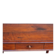 Centre writing table in stained wood