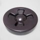 Angelo Mangiarotti Brambilla brown ceramic ashtray 1968