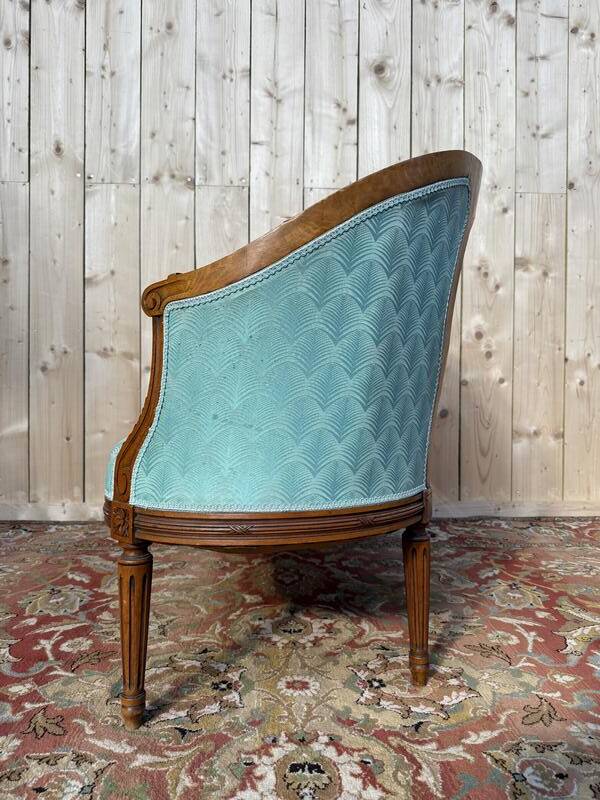 Miroir en bois style Palissandre miroir mercure.