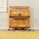 1980s foldable Serving Trolley