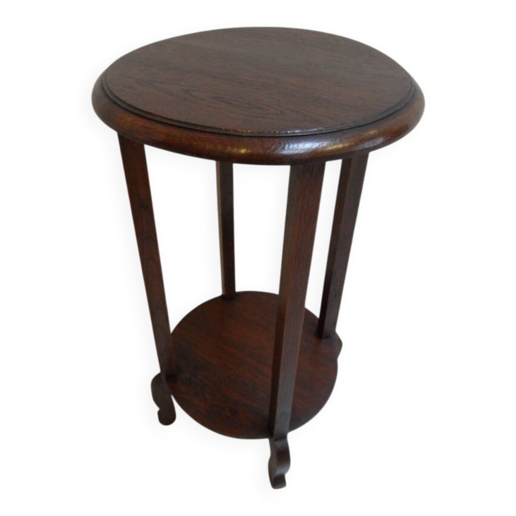 Art Deco oak sidetable