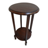 Art Deco oak sidetable