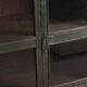Buffet vintage en bois vert