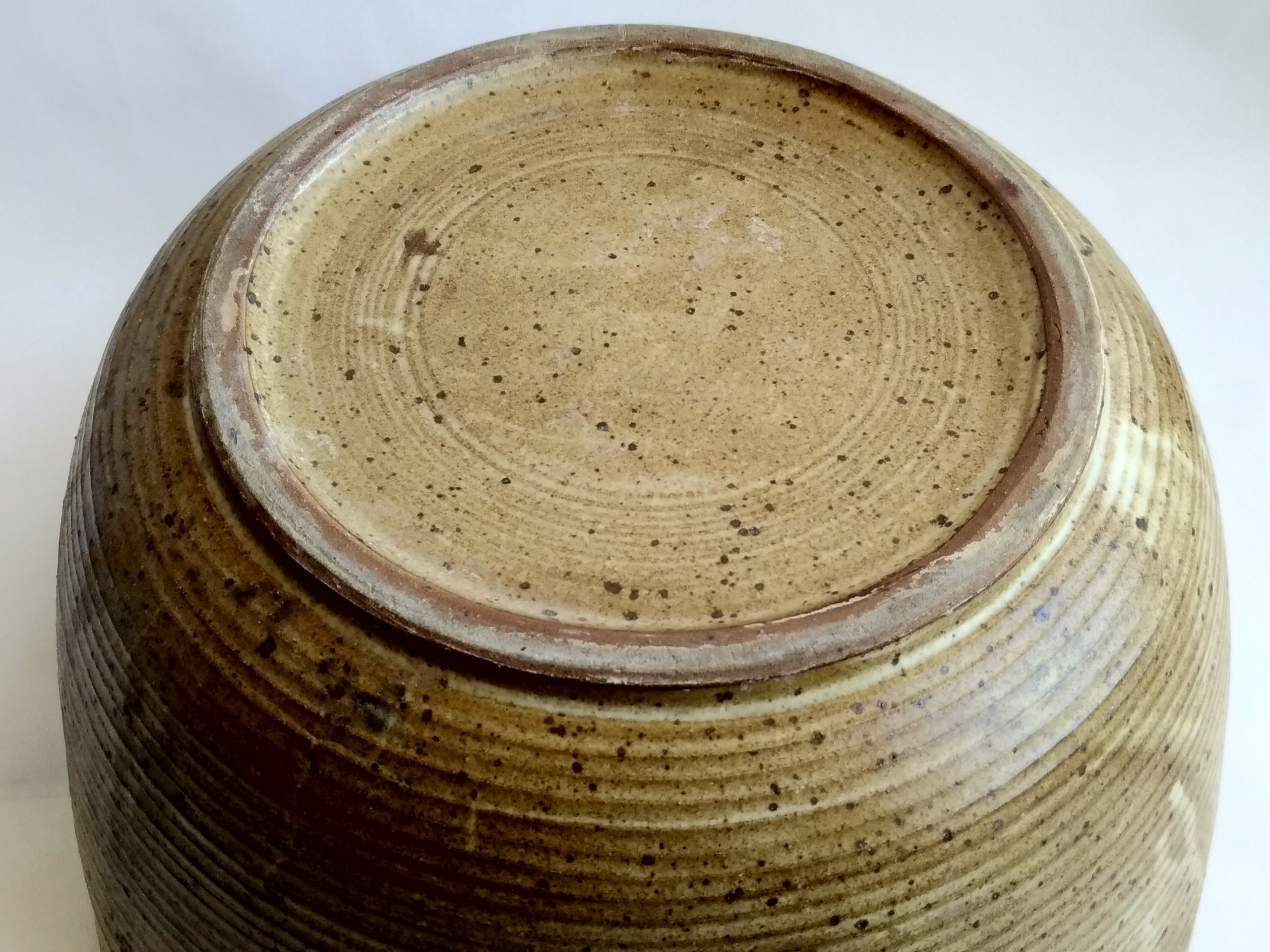 La Borne Puisaye pyrete sandstone cup 1970