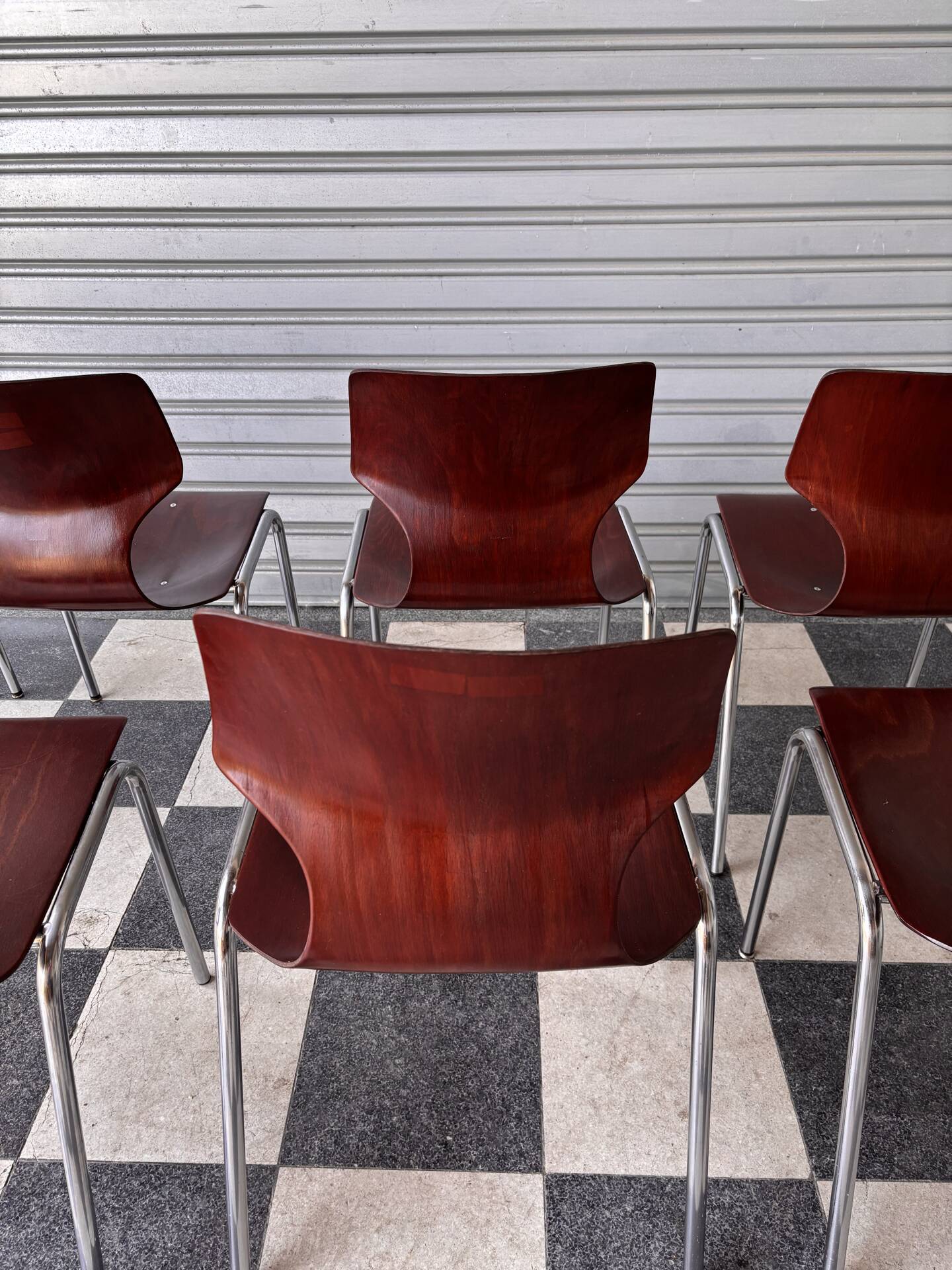 Lot de 10 chaises Pagholz