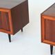 Pair of IB Kofod-Larsen cabinets in rosewood, Faarup, Denmark 1960.