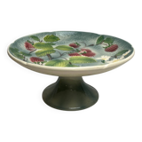 Art Deco, Saint Clément earthenware fruit bowl on foot circa 1930