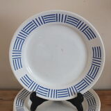 Set of 4 flat plates