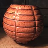 Vase en céramique signé Elgé