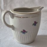Cream jug half-porcelain Lunéville Keller and Guerin A586
