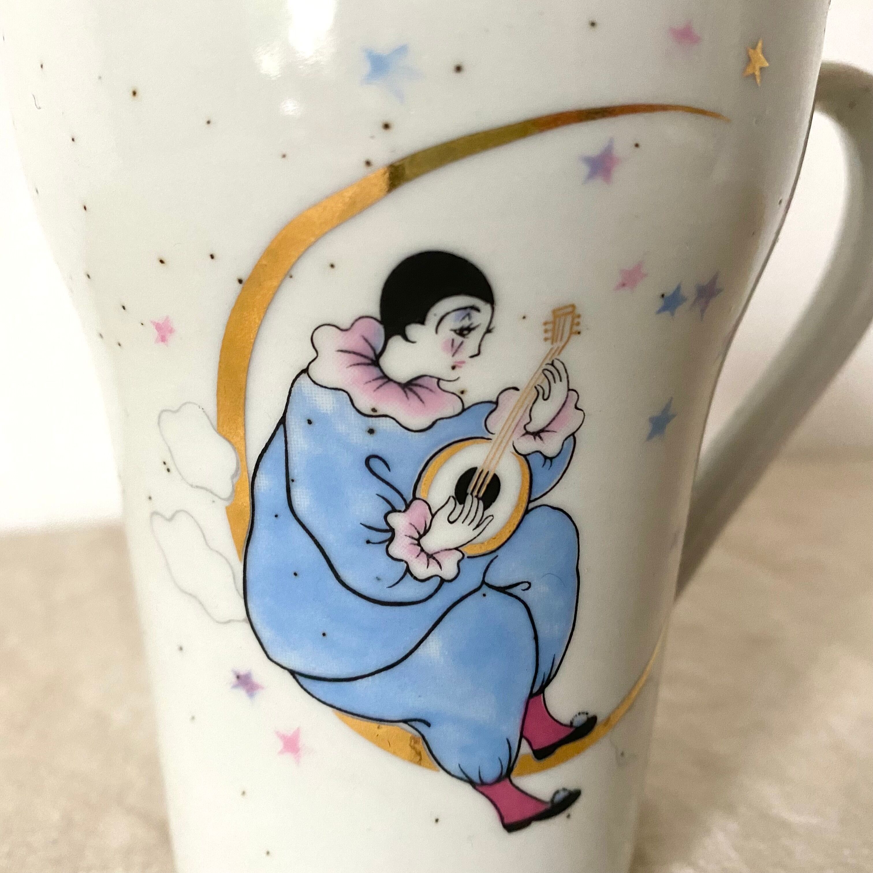 Vintage pierrot cup