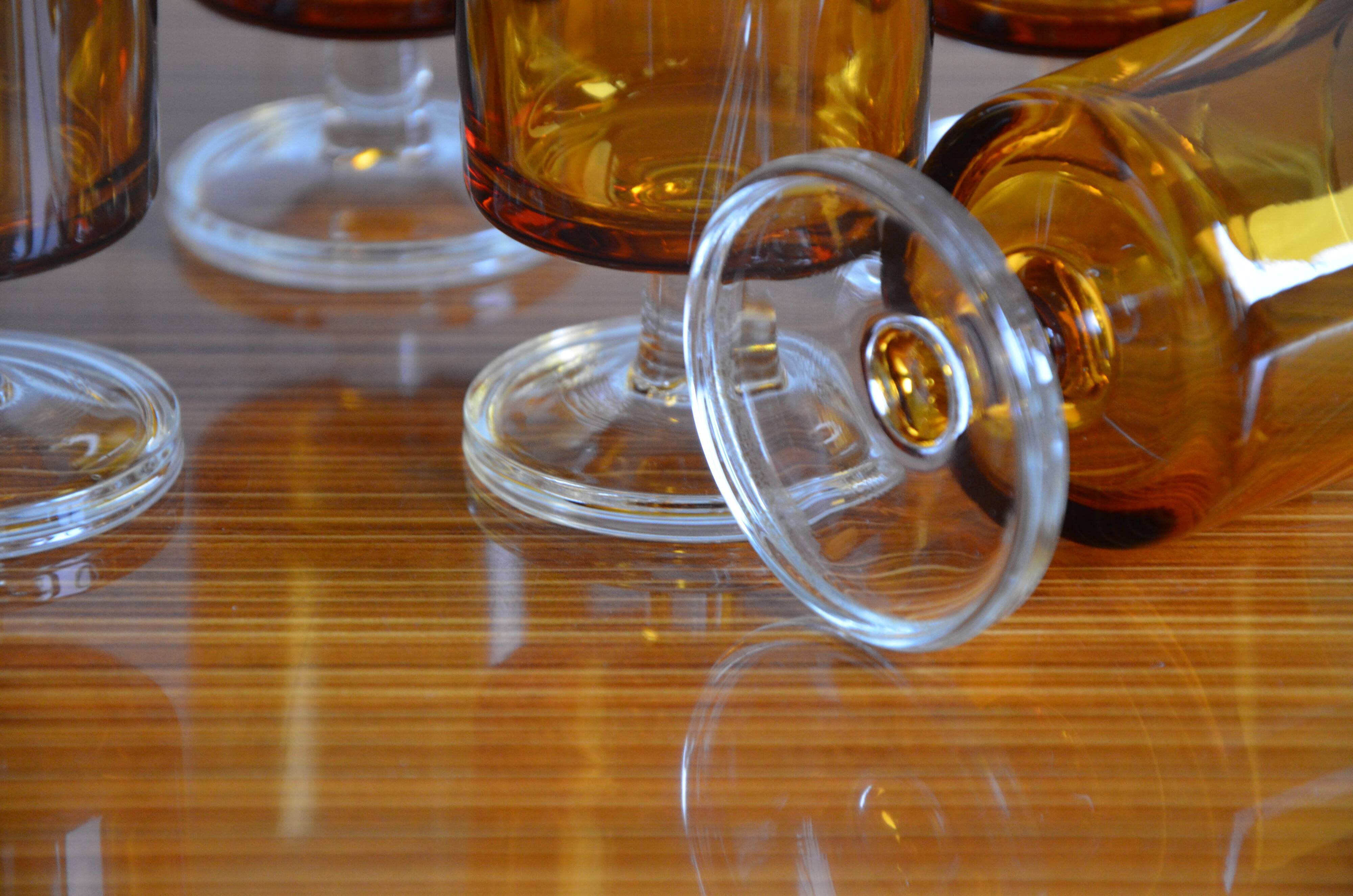 Luminarc mustard water glass