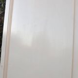 Communication door H218.5xL80cm, old panelled and moulded.