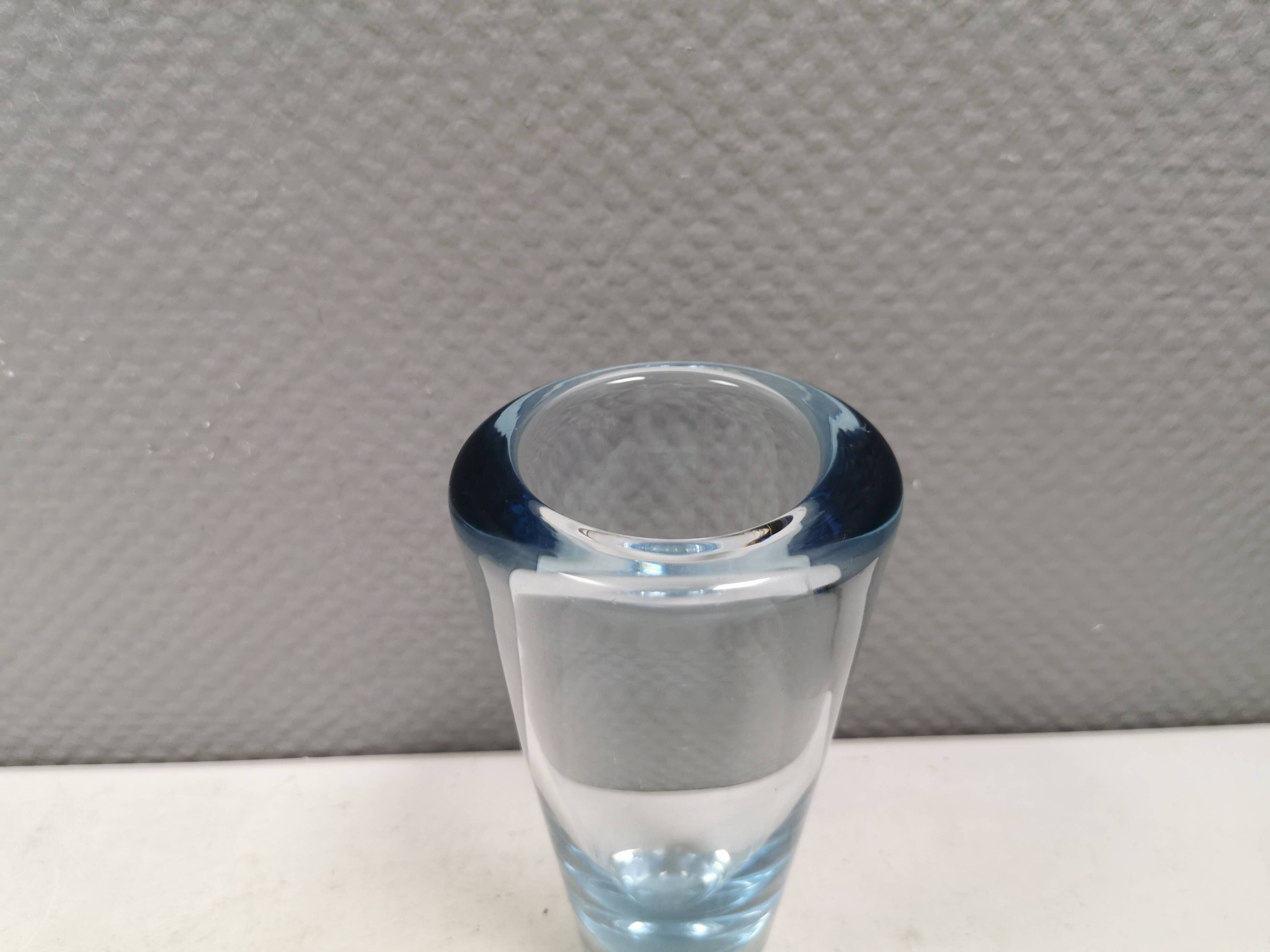 Vase from Holmegaard Denmark, designed by Per Lütken in 1961.