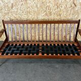 60s 70s teak sofa 3 seater couch seating set Danish Modern Design Denmark