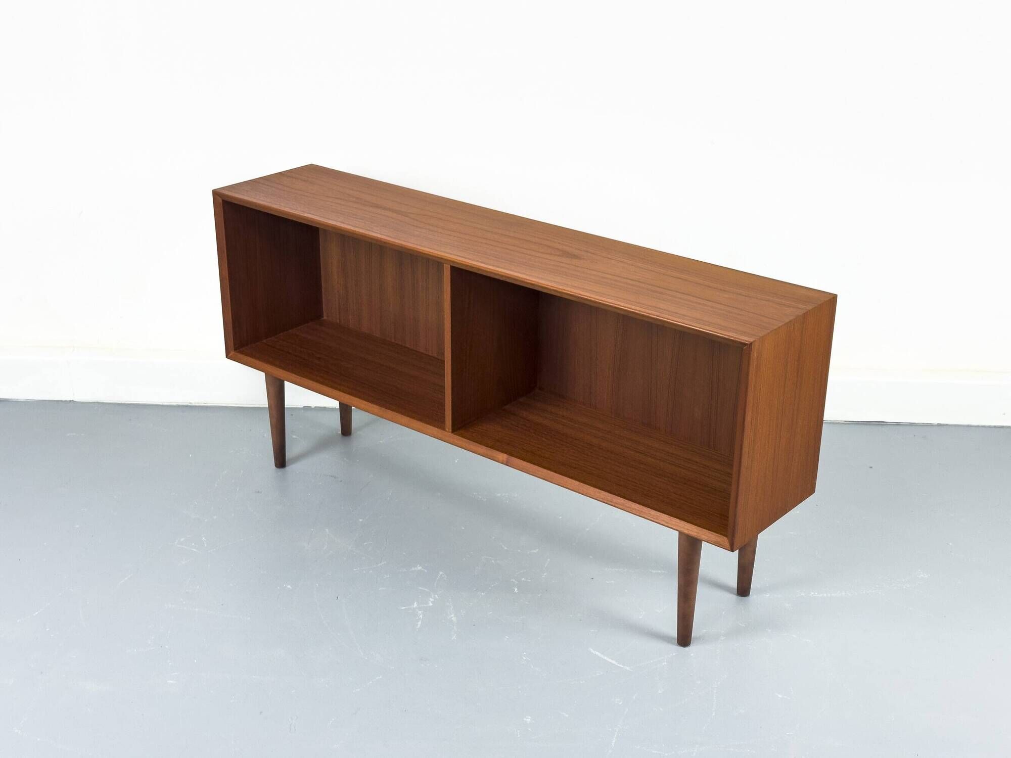 Low Teak Shelf from Brouer Furniture Factory, 1960s